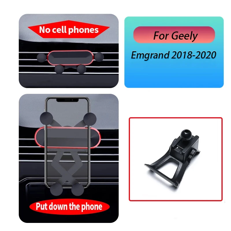 Car Mobile Phone Holder For Geely Emgrand 2018 2019 2020 Gravity GPS Stand Smart phone Special Mount Support Navigation Bracket
Car Mobile Phone Holder For Geely Emgrand 2018 2019 2020 Gravity GPS Stand Smart phone Special Mount Support Navigation Bracket