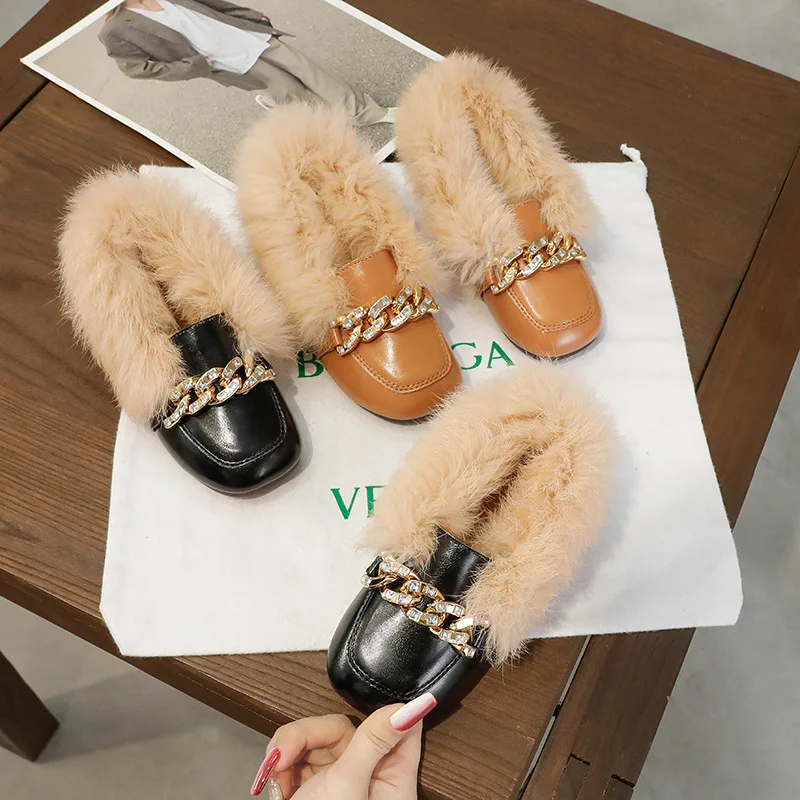 New Winter Shoes Children Flats Girls PU Leather Performance Student Warm Short Plush Baby Toddler Kids Moccasins 02A
New Winter Shoes Children Flats Girls PU Leather Performance Student Warm Short Plush Baby Toddler Kids Moccasins 02A