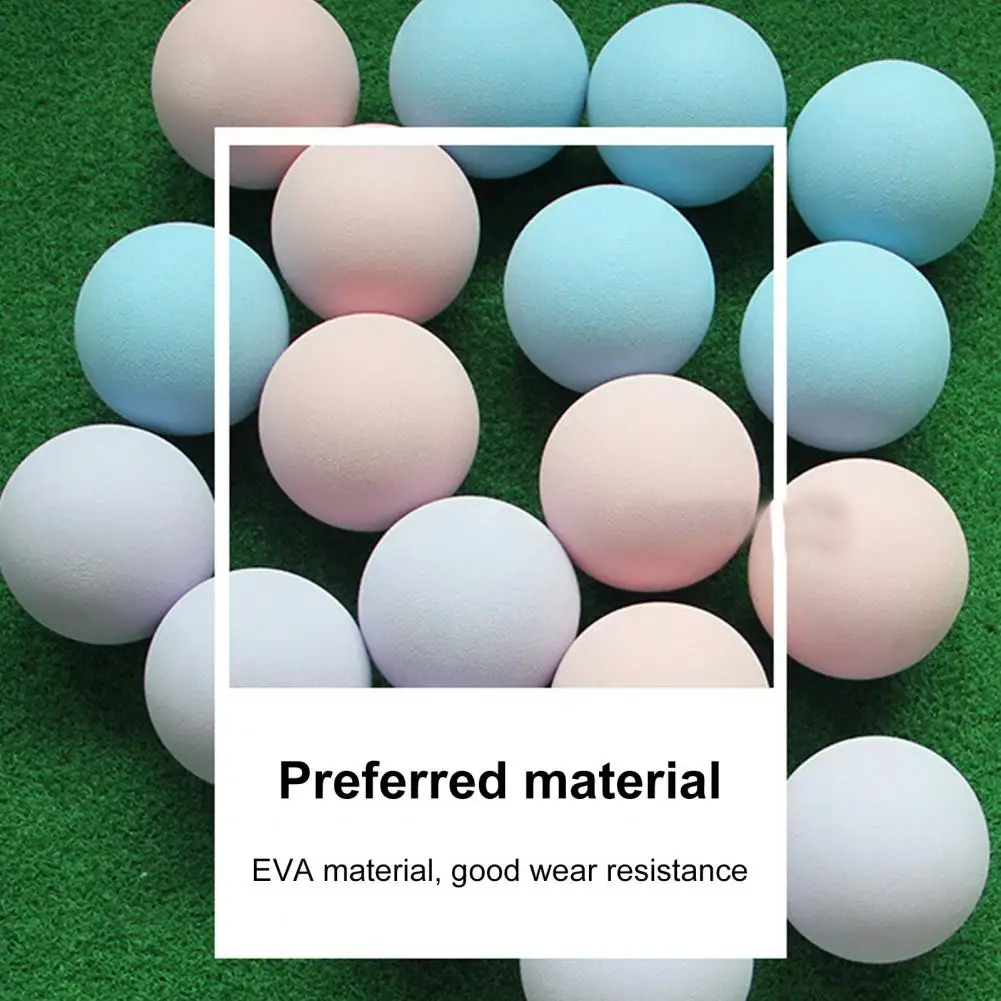 Golf Practice Balls Colorful Eva Foam Golf Balls Soft Lightweight Toys for Kids Realistic Feel Long Lasting Limited for Backyard
Golf Practice Balls Colorful Eva Foam Golf Balls Soft Lightweight Toys for Kids Realistic Feel Long Lasting Limited for Backyard