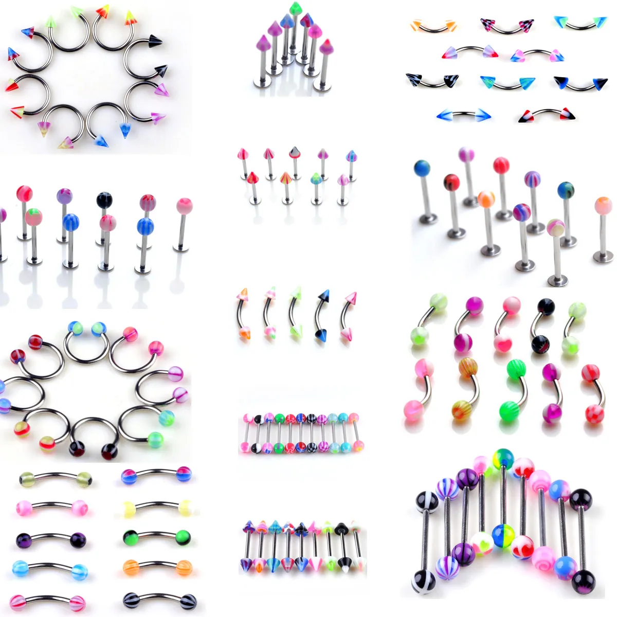 65pc Stainless Steel Segment Ring Mixed Nose Lip Eyebrow Tongue Ring Captive Bead Ring Body Piercing ���ѧҧ�� �էݧ� ��ڧ��ڧߧԧ�
65pc Stainless Steel Segment Ring Mixed Nose Lip Eyebrow Tongue Ring Captive Bead Ring Body Piercing ���ѧҧ�� �էݧ� ��ڧ��ڧߧԧ�
