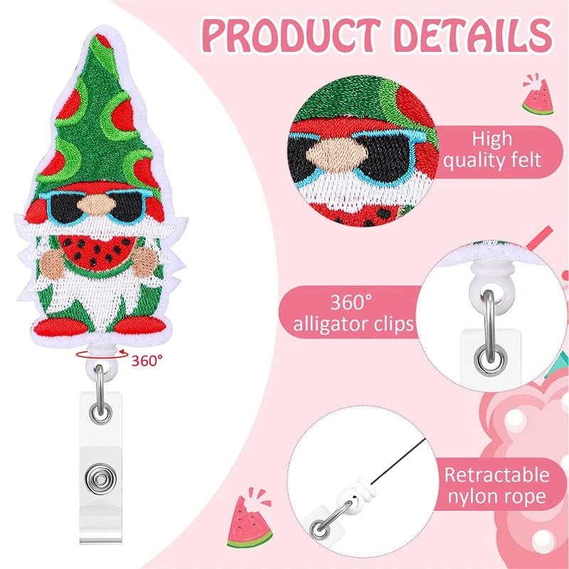 2022 New ID Card Lanyards Felt Badge Reels ID Card Name Tag Holder Retractable Badge Holder Xmas Halloween Party Gifts Supplies
2022 New ID Card Lanyards Felt Badge Reels ID Card Name Tag Holder Retractable Badge Holder Xmas Halloween Party Gifts Supplies