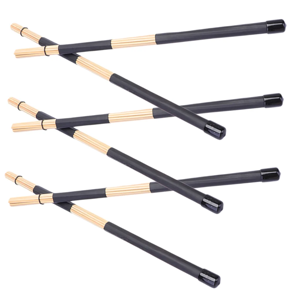 3 Pairs Drum Brush Drum Set Accessories Percussion Drumstick Drum Set Part Simple Drum Mallets Sticks Percussion Sticks
3 Pairs Drum Brush Drum Set Accessories Percussion Drumstick Drum Set Part Simple Drum Mallets Sticks Percussion Sticks