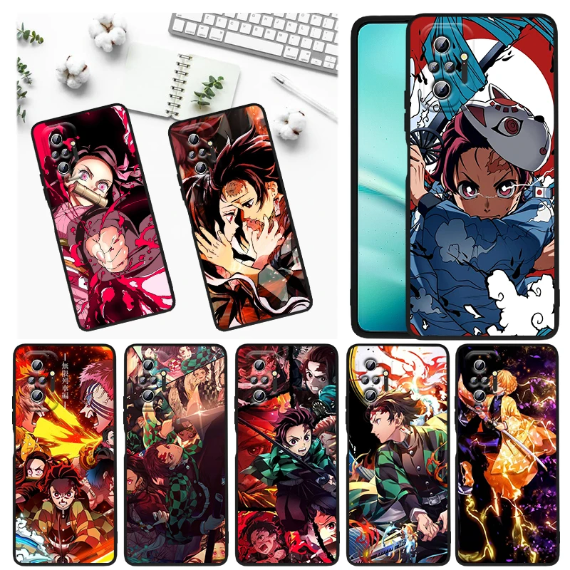 Demon Slayer Kamado Tanjirou For Xiaomi Redmi Note 11S 11 11T 10 10S 9 9T 9S 8 8T Pro 5G 7 5 4X Black Soft Phone Case Funda
Demon Slayer Kamado Tanjirou For Xiaomi Redmi Note 11S 11 11T 10 10S 9 9T 9S 8 8T Pro 5G 7 5 4X Black Soft Phone Case Funda