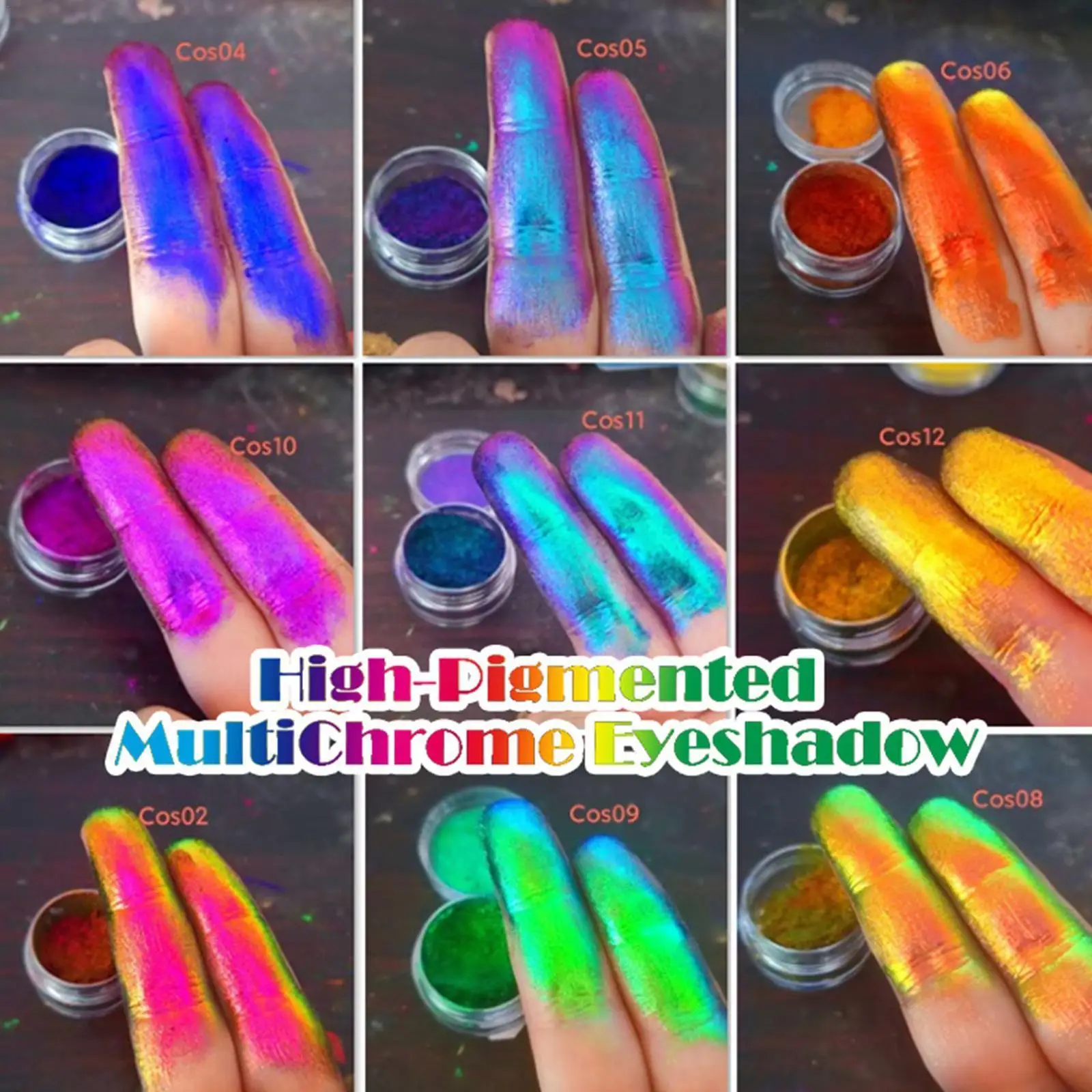 Chameleon Polarized Eyeshadow Powder Multichrome Eyeshadow Shifting Shadow MultiChrome 0.2g Holographic Powder Pigments Eye P5O4
Chameleon Polarized Eyeshadow Powder Multichrome Eyeshadow Shifting Shadow MultiChrome 0.2g Holographic Powder Pigments Eye P5O4