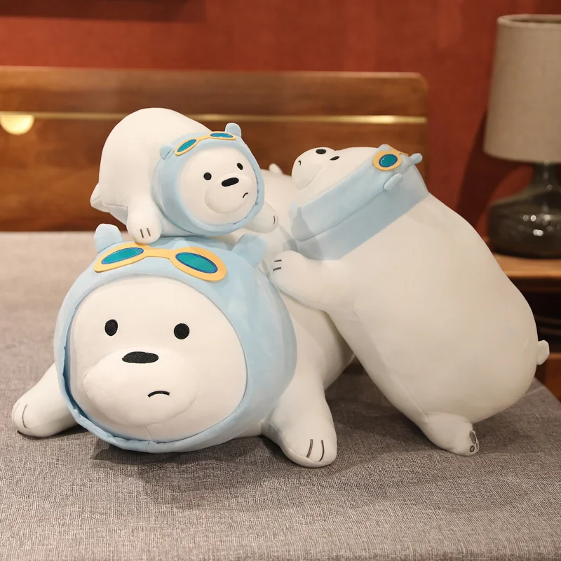 40CM Kawaii Cartoon Anime Animal Polar Bear Plush Toy Pillow Soft Sofa Bed Cushion Cute Baby Girlfriend Birthday Holiday Gift
40CM Kawaii Cartoon Anime Animal Polar Bear Plush Toy Pillow Soft Sofa Bed Cushion Cute Baby Girlfriend Birthday Holiday Gift