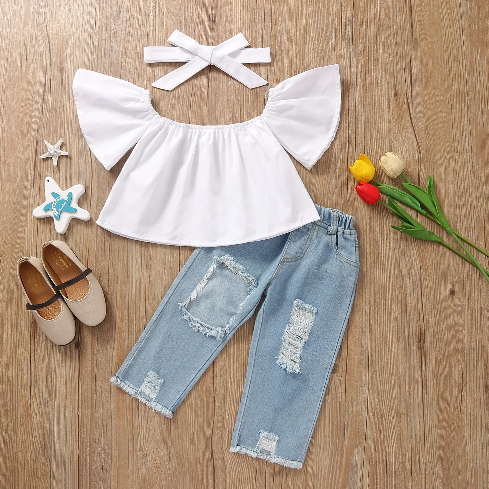 Baby Clothing Set Children's Solid Color Long-sleeve Trousers Two Piece Suit Spring Newborn Girls Jeans Pants Mother Kids Outfit
Baby Clothing Set Children's Solid Color Long-sleeve Trousers Two Piece Suit Spring Newborn Girls Jeans Pants Mother Kids Outfit