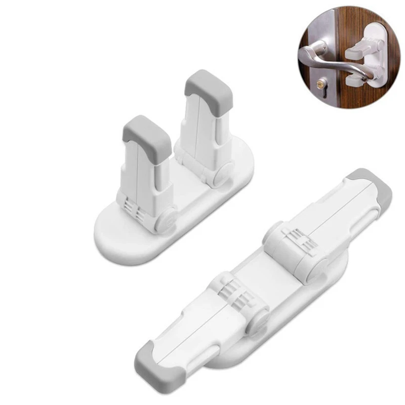2PC Refrigerator Door Lever Lock Children Kids Safety Doors Handle Locks Baby Anti-Open Protection Device
2PC Refrigerator Door Lever Lock Children Kids Safety Doors Handle Locks Baby Anti-Open Protection Device
