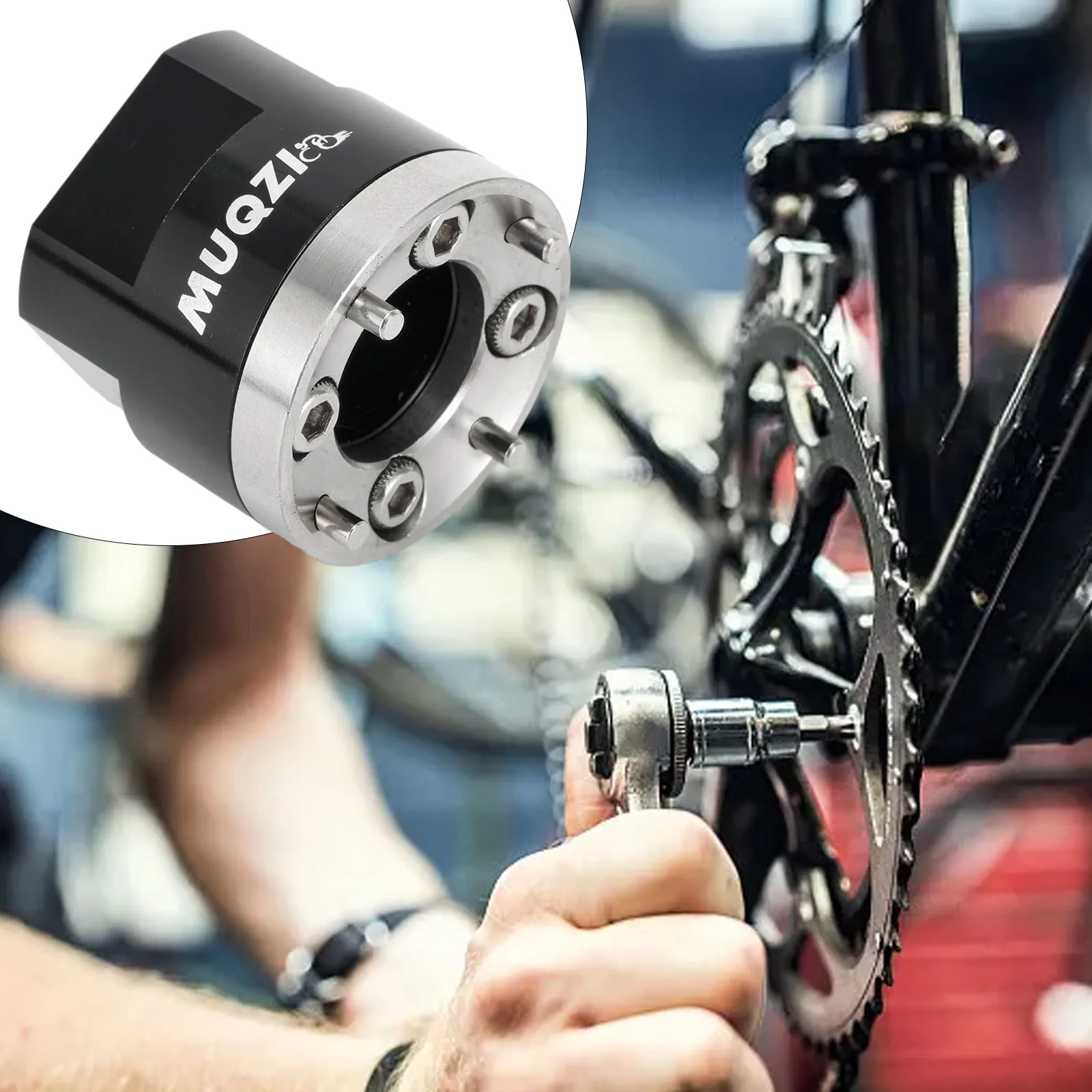 1pc Bicycle Crank-Arm Self-Extracting Bolt Tool Aluminum Alloy Bicycle Repair Tools For-SRAM SPARE DUB Bike Wrench
1pc Bicycle Crank-Arm Self-Extracting Bolt Tool Aluminum Alloy Bicycle Repair Tools For-SRAM SPARE DUB Bike Wrench