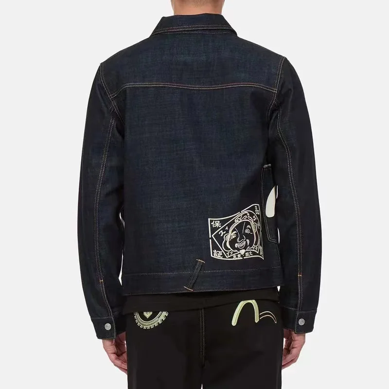 2022 Retro Japan Style Men's 30th Anniversary Special Edition Multi-pocket Casual Embroidery Denim Jacket Hip Hop Style
2022 Retro Japan Style Men's 30th Anniversary Special Edition Multi-pocket Casual Embroidery Denim Jacket Hip Hop Style