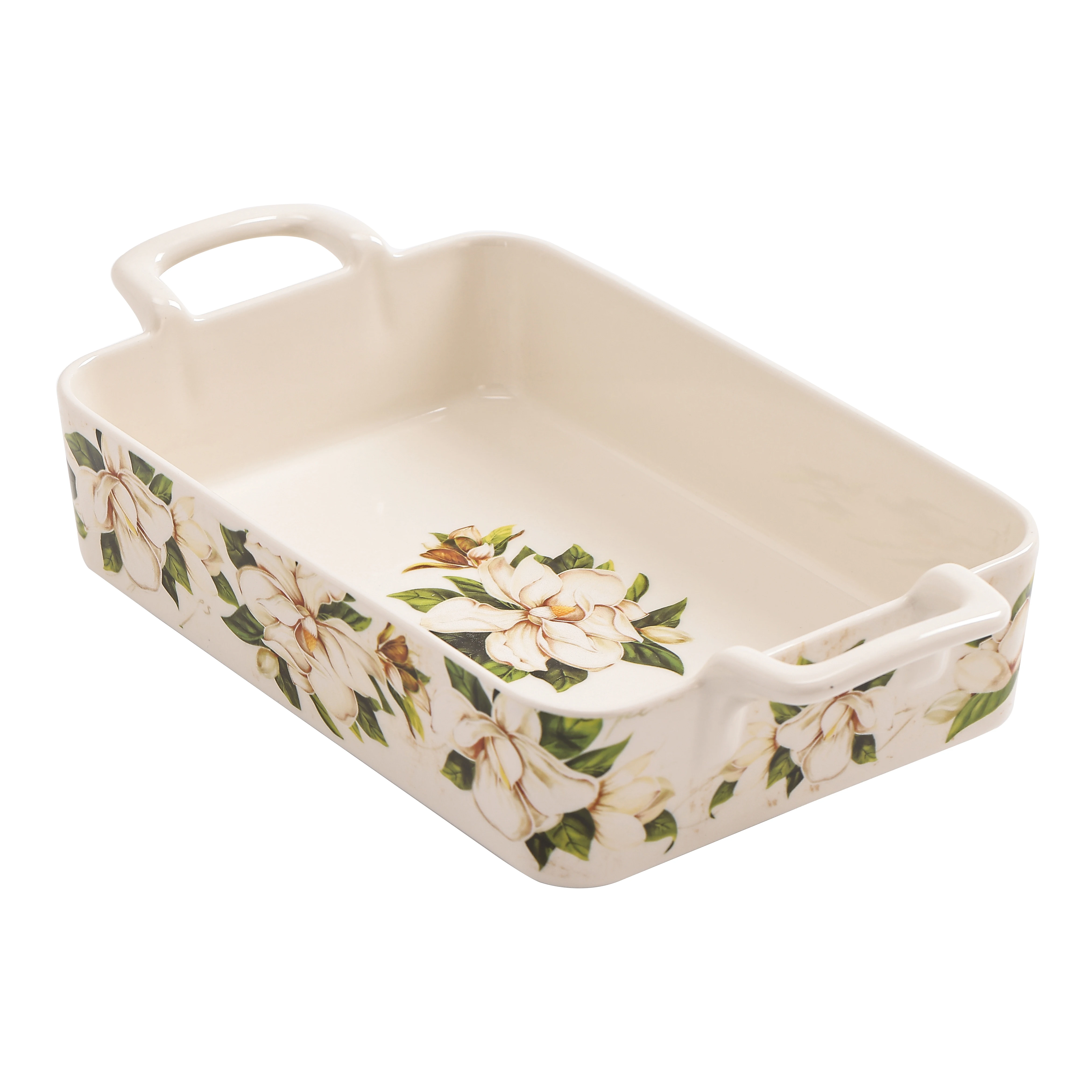 Free Shipping Bico Magnolia Floral Stoneware Baking Dish Lasagna Pan Large Rectangular Baking Pan Casserole Dish Microwave Dishw
Free Shipping Bico Magnolia Floral Stoneware Baking Dish Lasagna Pan Large Rectangular Baking Pan Casserole Dish Microwave Dishw