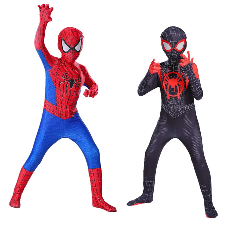 Boy Girl Iron Spiderboys Cosplay Amazing Spideboys Halloween Costume Peter Parker Zentai Set Superboys Children's Leotard 
Boy Girl Iron Spiderboys Cosplay Amazing Spideboys Halloween Costume Peter Parker Zentai Set Superboys Children's Leotard