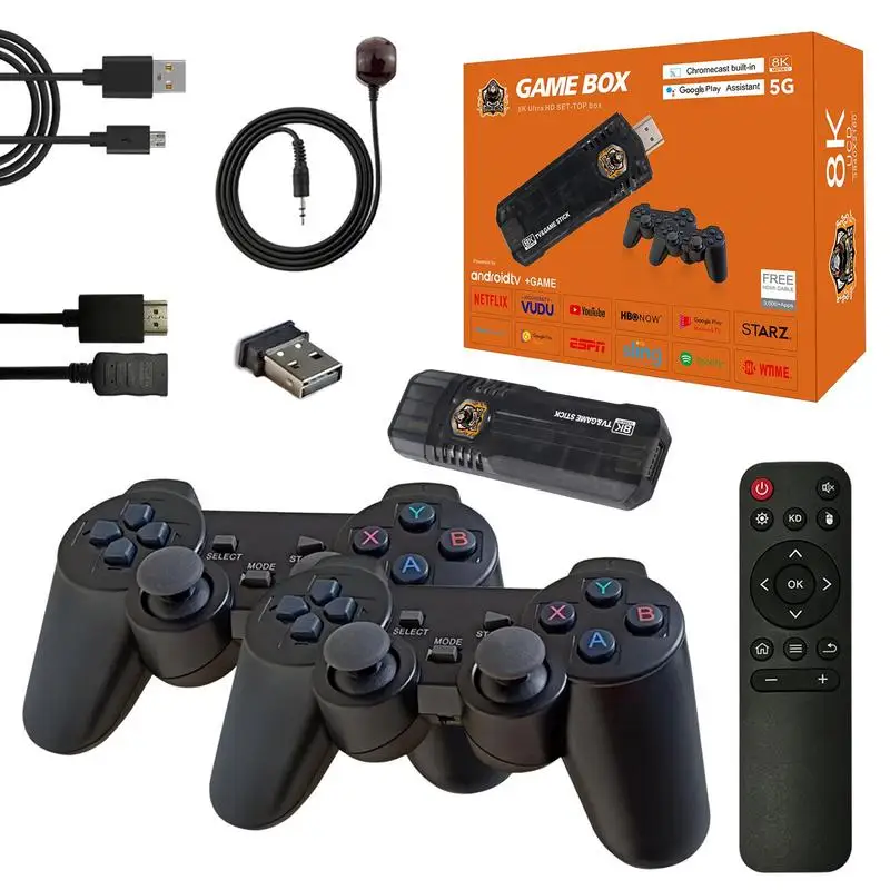 Игровой приставка X8, 4K, 10000 игр, ретро видео игровые консоли, двойной беспроводной приемник, дистанционное управление, игровые консоли HD, Android...
Игровой приставка X8, 4K, 10000 игр, ретро видео игровые консоли, двойной беспроводной приемник, дистанционное управление, игровые консоли HD, Android...