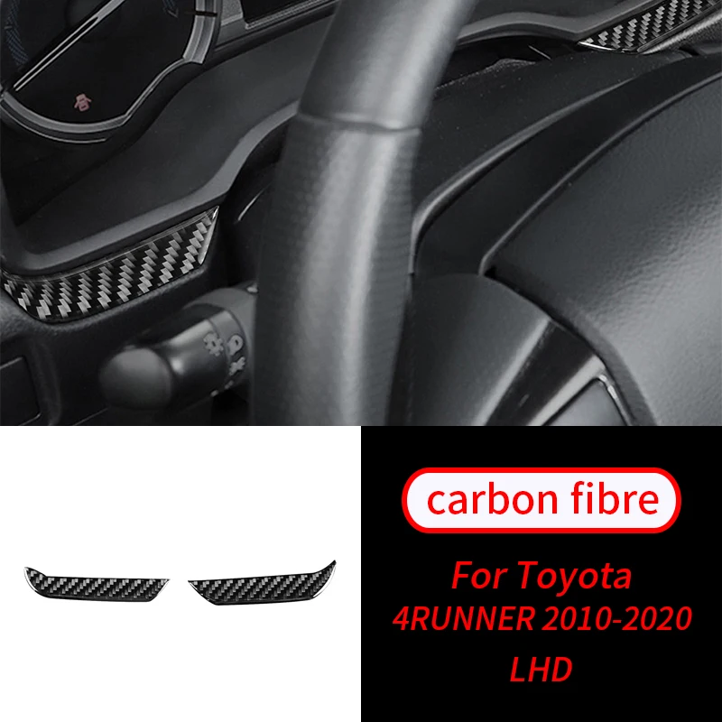 For Toyota 4RUNNER 2010-2020 2Pcs Real Carbon Fiber Dashboard Gauge Interior Sticker Trim Car Interior Accessories
For Toyota 4RUNNER 2010-2020 2Pcs Real Carbon Fiber Dashboard Gauge Interior Sticker Trim Car Interior Accessories
