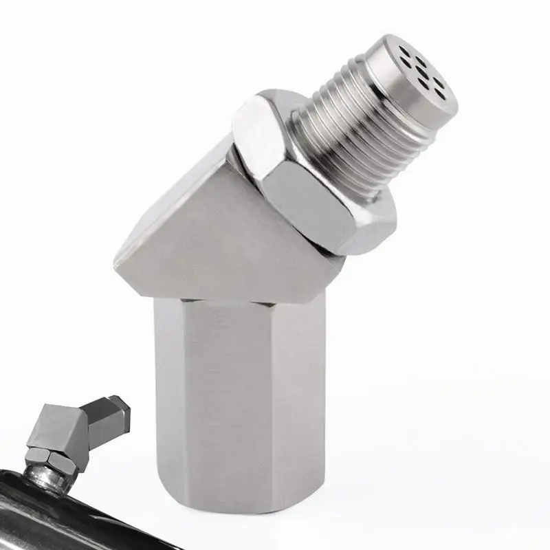 Oxygen Sensor Extender Steel O2 Oxygen Sensor Extender Spacer Built-in Catalytic Converter M18*1.5 Sensor Oxygen 45 Better Air
Oxygen Sensor Extender Steel O2 Oxygen Sensor Extender Spacer Built-in Catalytic Converter M18*1.5 Sensor Oxygen 45 Better Air