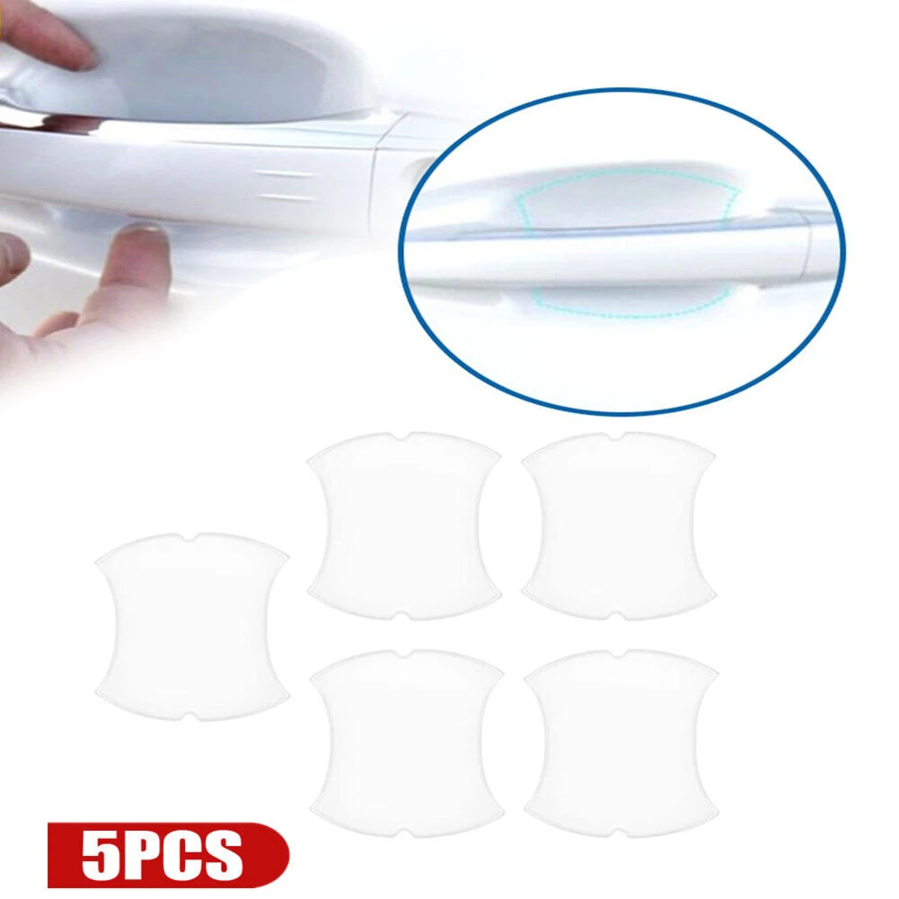 5pcs Invisible Car Door Handle Film Door Bowl Protective Stickers Transparent Anti Scratches Protector Exterior Car Accessories
5pcs Invisible Car Door Handle Film Door Bowl Protective Stickers Transparent Anti Scratches Protector Exterior Car Accessories