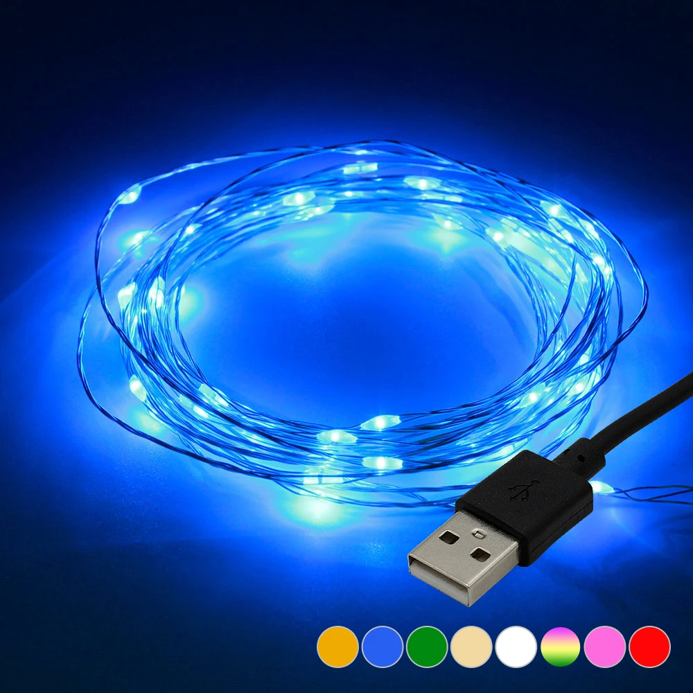 USB String Light 5M 10M 50/100Leds Outdoor Fairy Lamp for Home Garland Christmas Party Wedding Decoration LED Festoon Lights
USB String Light 5M 10M 50/100Leds Outdoor Fairy Lamp for Home Garland Christmas Party Wedding Decoration LED Festoon Lights