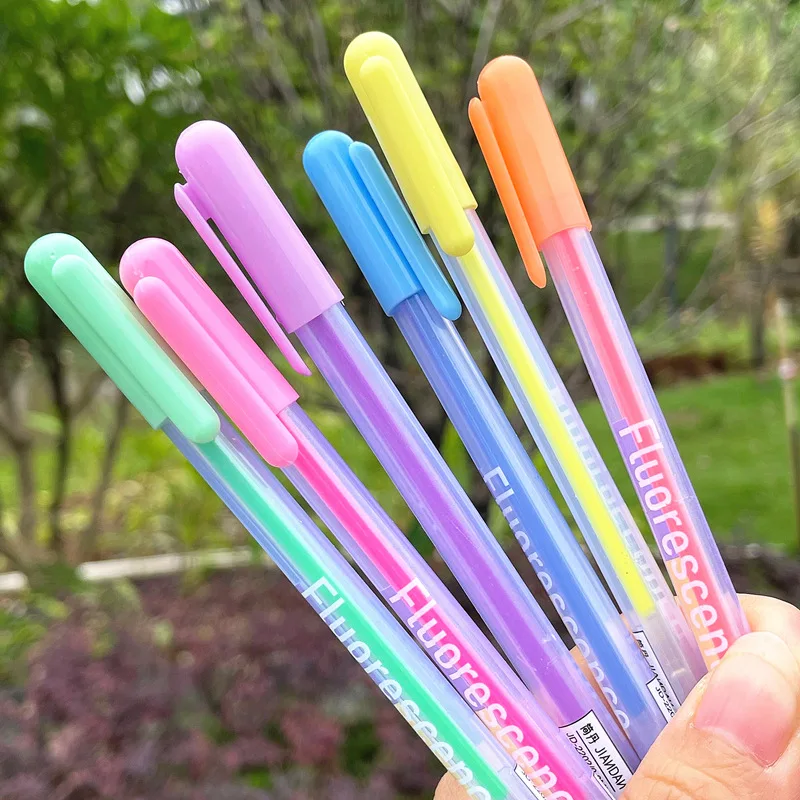 6Pcs/set Color Gel Pen 0.5mm Refills Kawaii Painting Graffiti Pen for Student School Supplies Office School Pens
6Pcs/set Color Gel Pen 0.5mm Refills Kawaii Painting Graffiti Pen for Student School Supplies Office School Pens