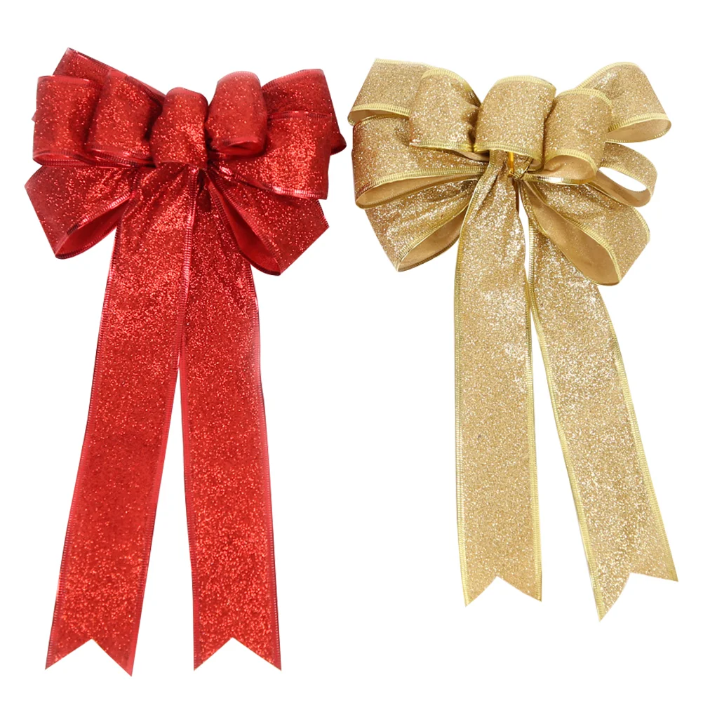 Christmas Bow Beautiful Bowknots Red Ornaments Tree Wrapping Cloth Flower Garland Decorations
Christmas Bow Beautiful Bowknots Red Ornaments Tree Wrapping Cloth Flower Garland Decorations