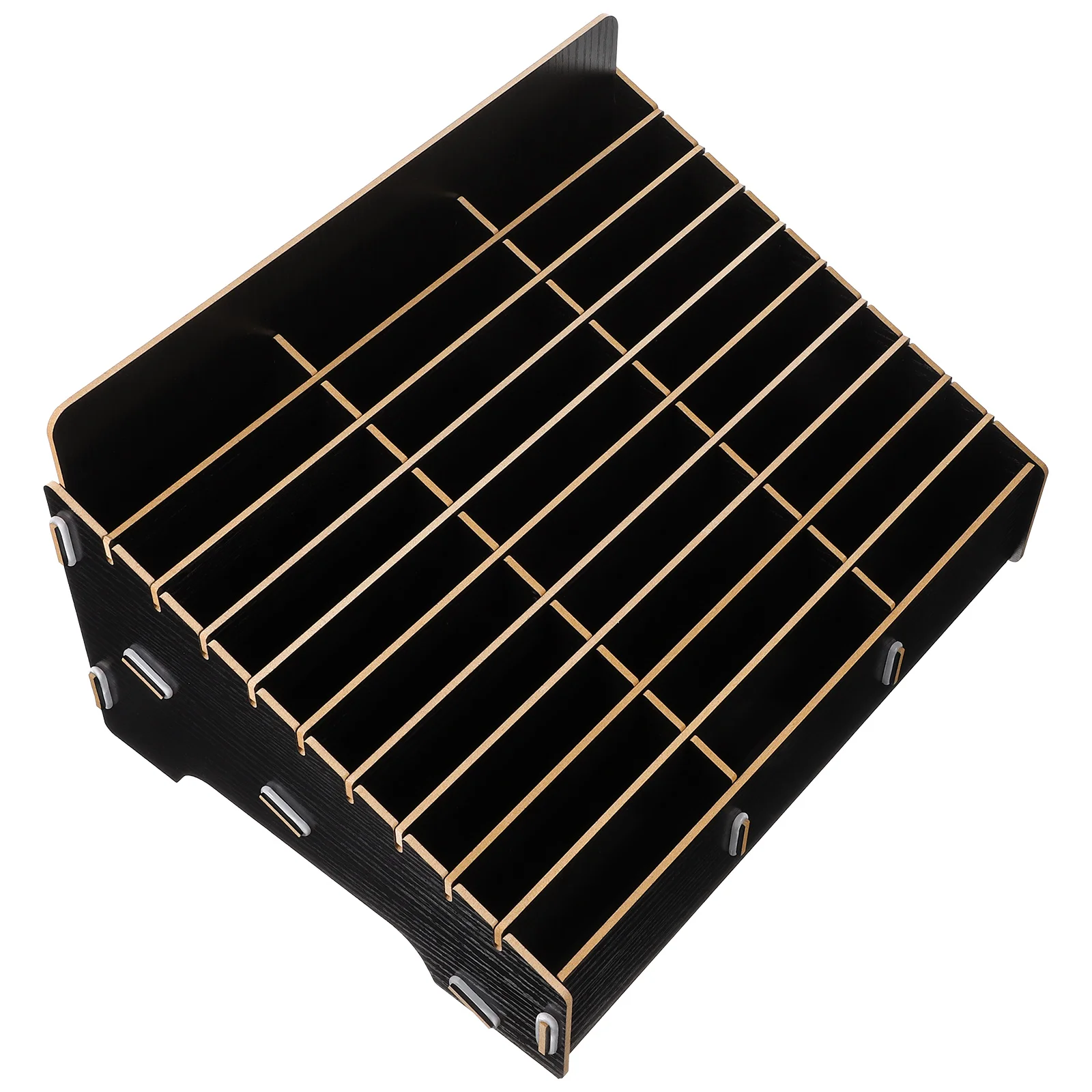 Desktop Storage Box Multi-grids Wooden Holder Container for School
Desktop Storage Box Multi-grids Wooden Holder Container for School