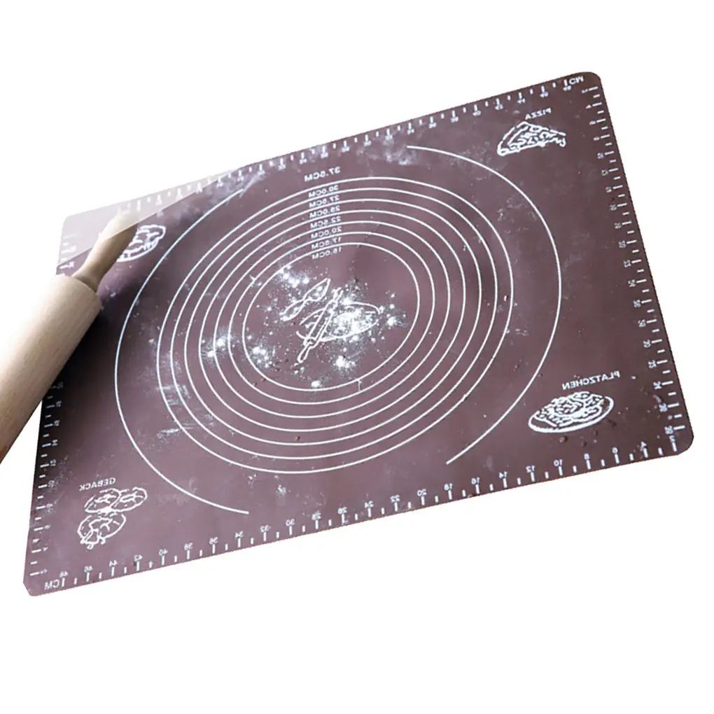 Silicone Baking Mat Non Stick Baking Pastry Mat Kneading Rolling Dough Pad Sheet Kitchen Tools
Silicone Baking Mat Non Stick Baking Pastry Mat Kneading Rolling Dough Pad Sheet Kitchen Tools