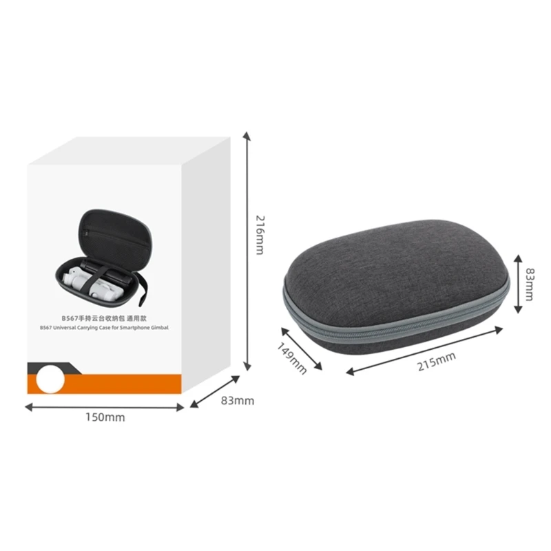 Shockproof Traveling Box Carrying for Flow/Osmo Mobile 6/5/4 Gimbal Storage Holder Zipper Organizers
Shockproof Traveling Box Carrying for Flow/Osmo Mobile 6/5/4 Gimbal Storage Holder Zipper Organizers