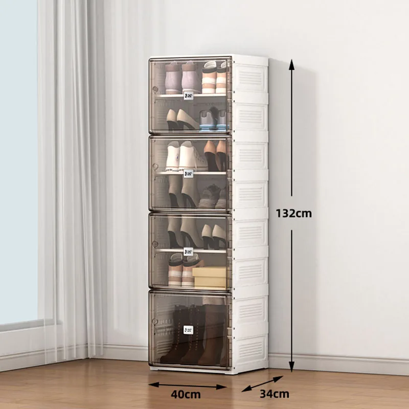 Modern Plastic Shoe Rack Simple Design Portable Transparent Shoe Cabinets Outdoor Free Shipping Zapatero Living Room Furniture
Modern Plastic Shoe Rack Simple Design Portable Transparent Shoe Cabinets Outdoor Free Shipping Zapatero Living Room Furniture