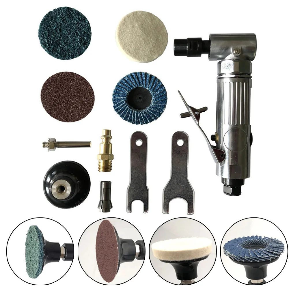 Grinding Tool Set Angle Grinder 1/4inch 20000rpm 90 Degree Comfortable Handle Grinder Set Pneumatic 90psi Durable
Grinding Tool Set Angle Grinder 1/4inch 20000rpm 90 Degree Comfortable Handle Grinder Set Pneumatic 90psi Durable