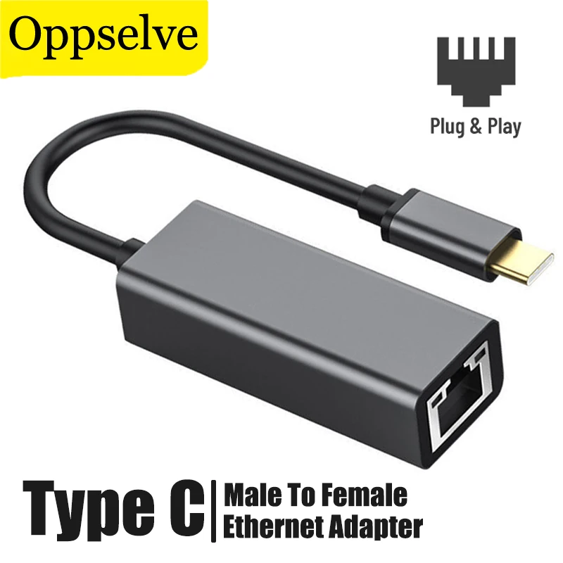 Type C Ethernet Adapter Network Card Connector Type-C Male To Rj45 Internet Wired Extension Cable For Laptop MacBook PC Windows
Type C Ethernet Adapter Network Card Connector Type-C Male To Rj45 Internet Wired Extension Cable For Laptop MacBook PC Windows