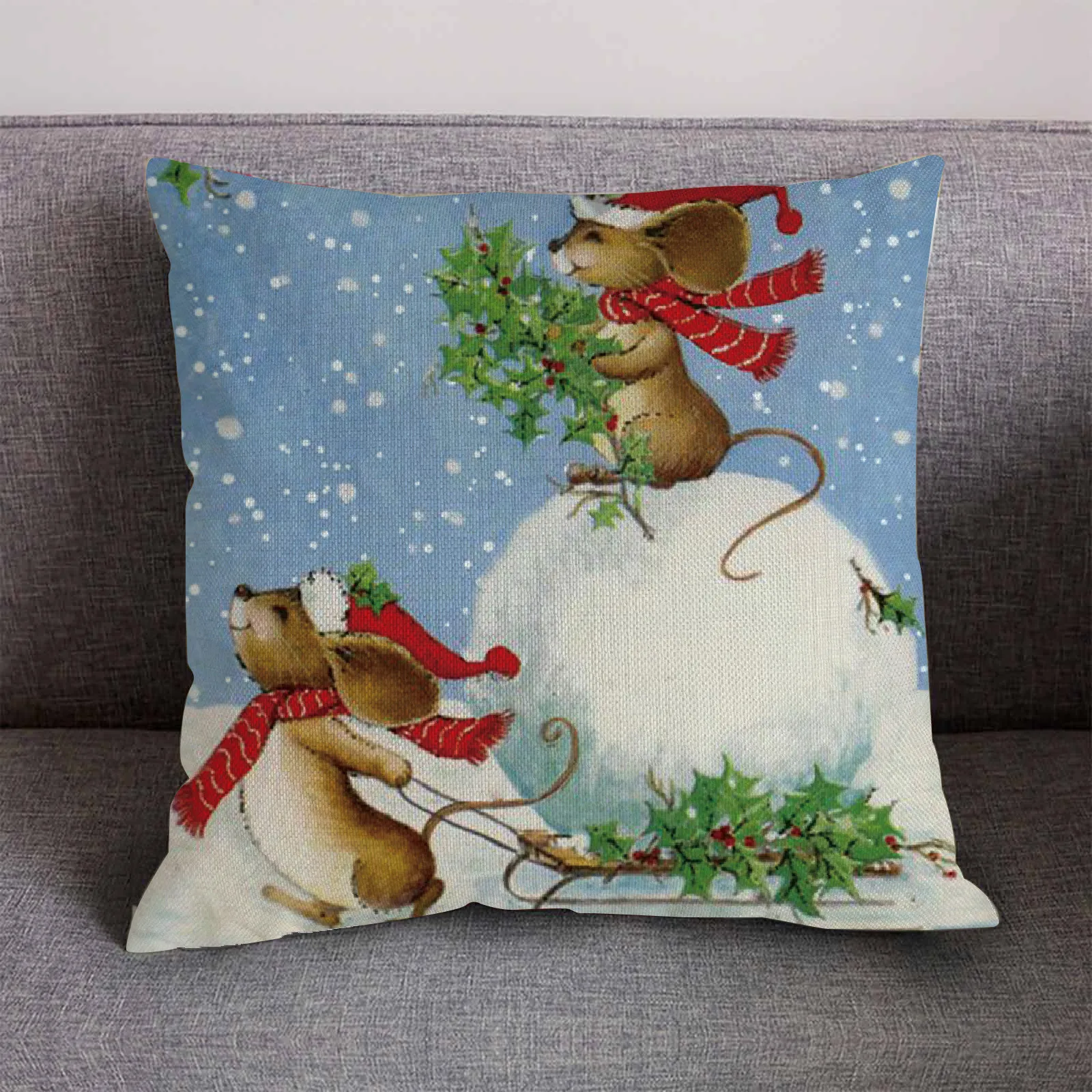 Cushion Christmas Cotton Decor Home Throw Case Linen Pillow Cover Sofa Pillow Case
Cushion Christmas Cotton Decor Home Throw Case Linen Pillow Cover Sofa Pillow Case