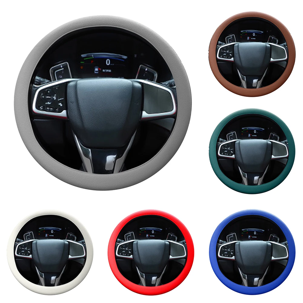 Auto Parts Steering Wheel Cover 13inch-16.5 Inch 33cm-42cm Eco-friendly Flexible Imitation Leather Lychee Grain
Auto Parts Steering Wheel Cover 13inch-16.5 Inch 33cm-42cm Eco-friendly Flexible Imitation Leather Lychee Grain