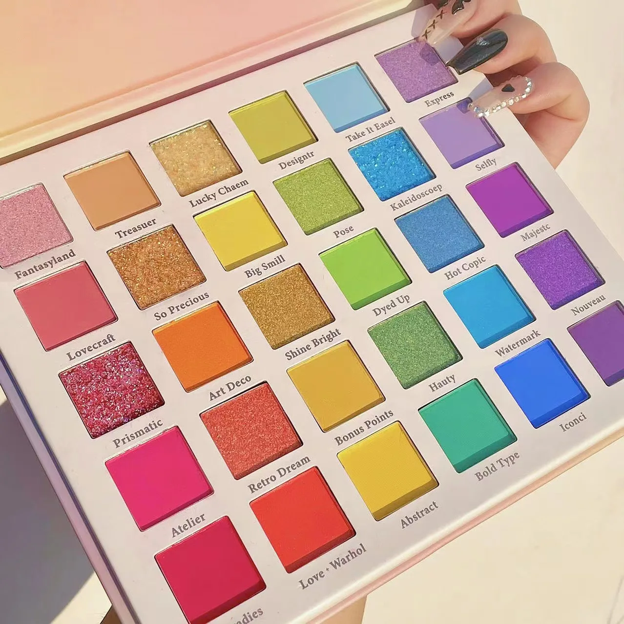 30 Colors Eye Shadow Palette Matte Pearlescent Lasting Eyeshadow Glitter Pigment Metallic Shimmer Waterproof Eye Makeup Palette
30 Colors Eye Shadow Palette Matte Pearlescent Lasting Eyeshadow Glitter Pigment Metallic Shimmer Waterproof Eye Makeup Palette