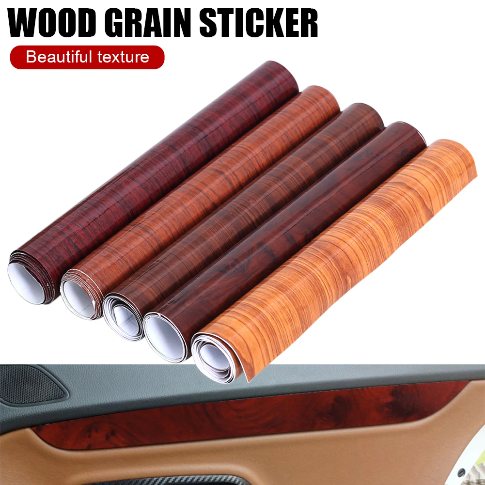 Car Vinyl Wrap Self-adhesive Wood Grain Texture Car Internal Stickers Wallpaper Furniture Car Film Interior Decoration 40x100cm
Car Vinyl Wrap Self-adhesive Wood Grain Texture Car Internal Stickers Wallpaper Furniture Car Film Interior Decoration 40x100cm