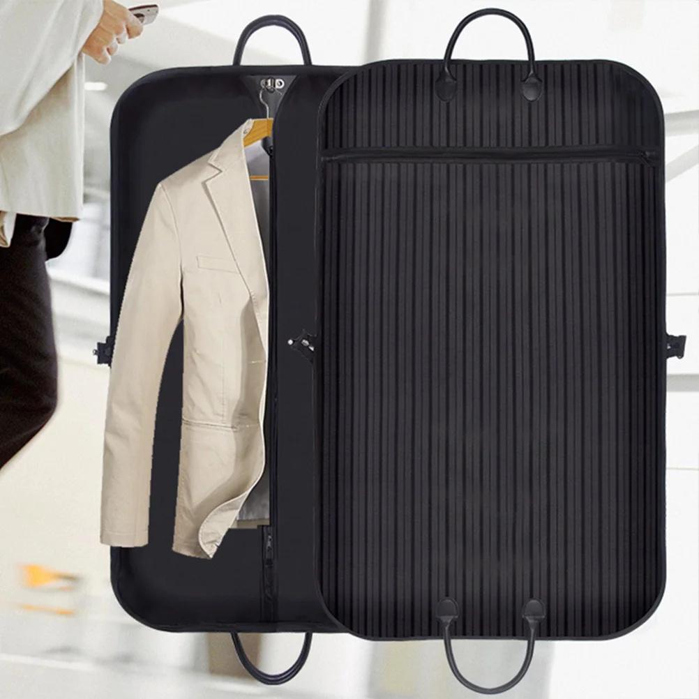 Oxford Cloth Suit Dust Cover Striped Suit Coat Bag Clothing Storage Bag Breathable Garment Suit Cover Clothes Costume holder
Oxford Cloth Suit Dust Cover Striped Suit Coat Bag Clothing Storage Bag Breathable Garment Suit Cover Clothes Costume holder
