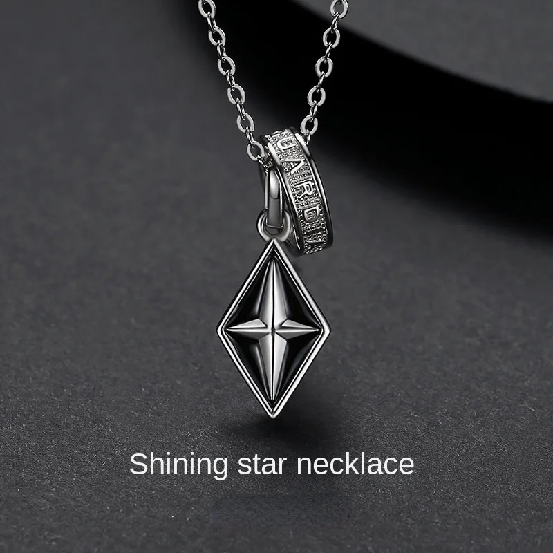 Fashion Shining Cross Star Necklaces For Men Vintage Luxury Letter Circle Pendant Sweater Chain Hip Hop Jewelry Accessories Gift 
Fashion Shining Cross Star Necklaces For Men Vintage Luxury Letter Circle Pendant Sweater Chain Hip Hop Jewelry Accessories Gift