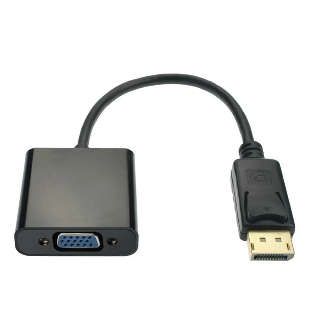New 1080P Display Port DP to VGA Adapter Cable Male to Female Converter PC Computer Laptop HDTV Projector
New 1080P Display Port DP to VGA Adapter Cable Male to Female Converter PC Computer Laptop HDTV Projector