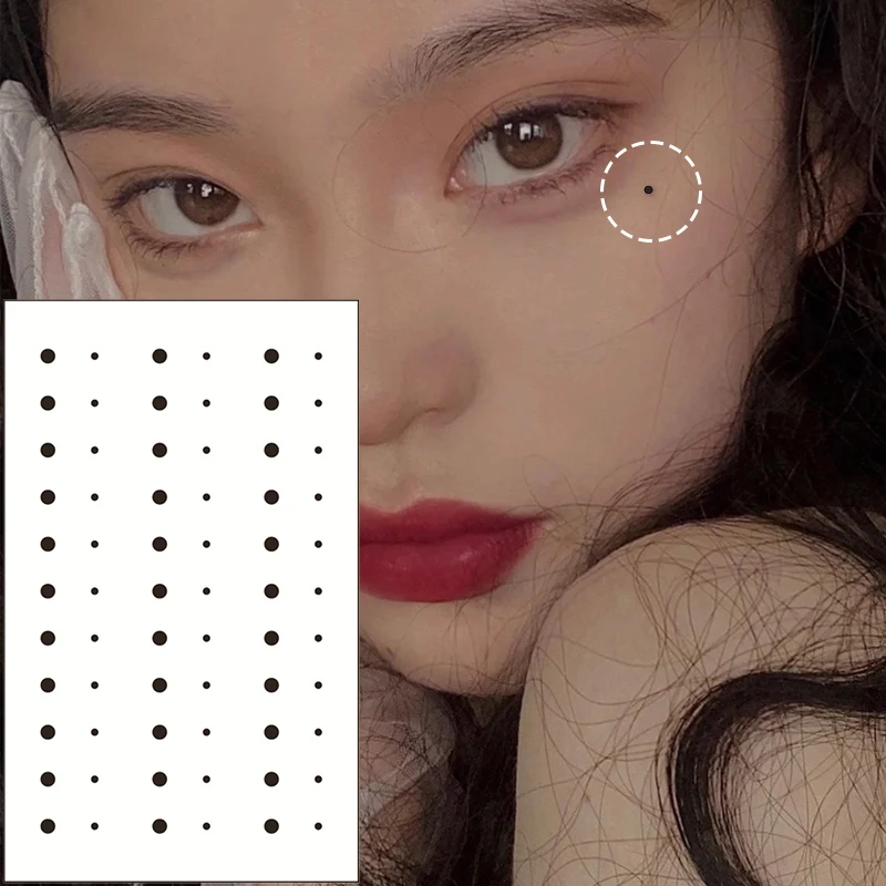 1 Sheet Tear Mole Fake Tattoo Stickers Black Sexy DIY Body Art Temporary Tattoo Sketch Face Eye Corner Beauty Mole for Female
1 Sheet Tear Mole Fake Tattoo Stickers Black Sexy DIY Body Art Temporary Tattoo Sketch Face Eye Corner Beauty Mole for Female