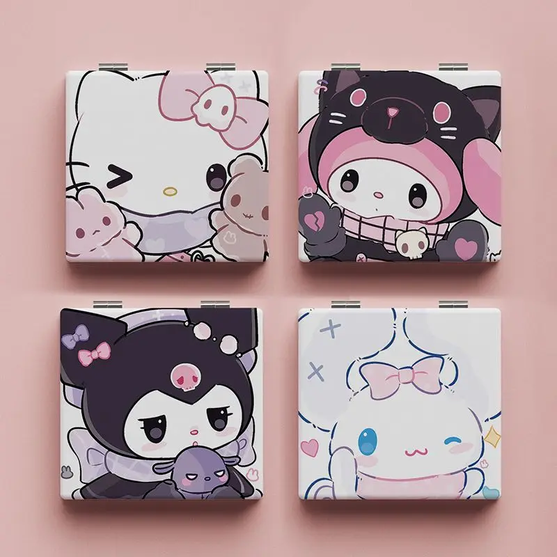 Portable Hello Kittys Vanity Mirror Sanrios Pu Anime Kawaii Student Cartoon Dormitory Ins Style Makeup Mini Mirror Girl Gift
Portable Hello Kittys Vanity Mirror Sanrios Pu Anime Kawaii Student Cartoon Dormitory Ins Style Makeup Mini Mirror Girl Gift