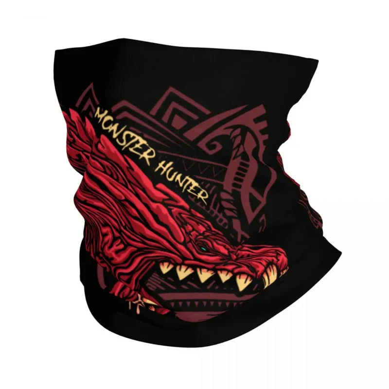 

Бандана Odogaron Monster Hunter World, шейный обложка с принтом, балаклава, шарф для лица, повязка на голову для занятий спортом на открытом воздухе, унисекс, для взрослых