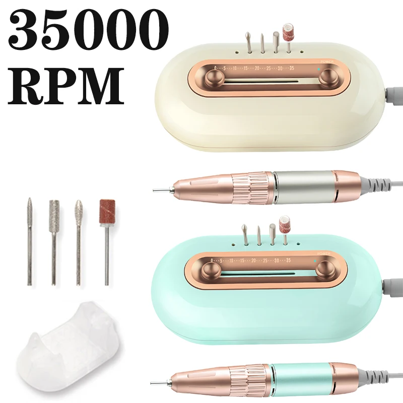 35000RPM Exclusive Sliding Speed Regulation Nail Drill Manicure Machine For Acrylic Nail Sander Professional Nail Art Equipment
35000RPM Exclusive Sliding Speed Regulation Nail Drill Manicure Machine For Acrylic Nail Sander Professional Nail Art Equipment
