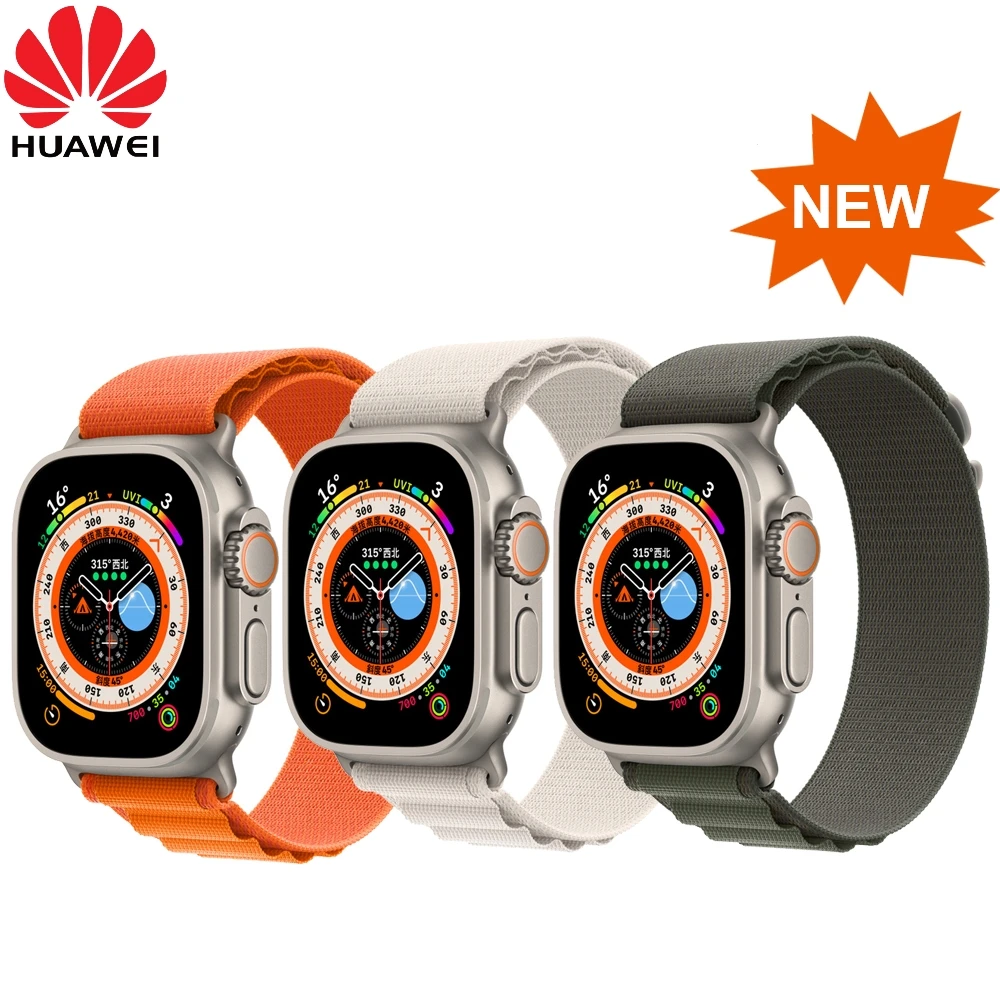 New Original Huawei Smart Watch Ultra Women Men Fitness Water Proof Smartwatch GPS Cellular Sports Tracker Blood Oxygen Monitor
New Original Huawei Smart Watch Ultra Women Men Fitness Water Proof Smartwatch GPS Cellular Sports Tracker Blood Oxygen Monitor