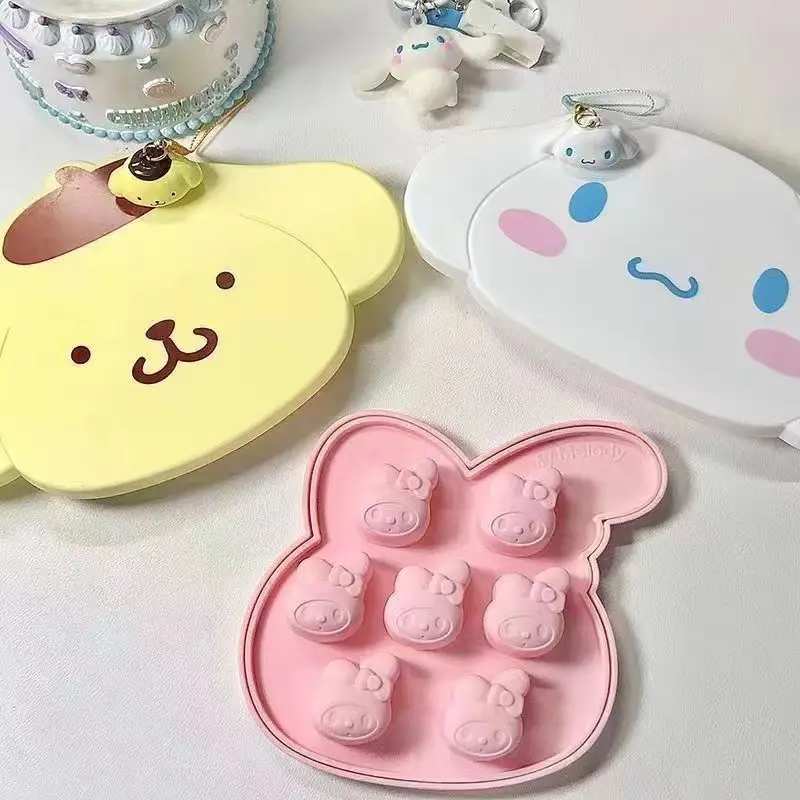 Cinnamoroll Ice Cube Mold Silicone Cartoon Ice Cube Tray Ice Cube Maker Girl 3D Forms Food Grade DIY Reusable Kitchen Gadgets
Cinnamoroll Ice Cube Mold Silicone Cartoon Ice Cube Tray Ice Cube Maker Girl 3D Forms Food Grade DIY Reusable Kitchen Gadgets