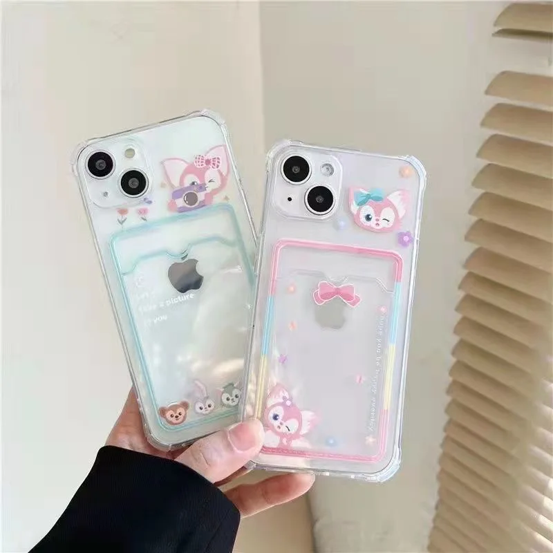 BanDai Friend Of Duffy Lina beel Phone Case For iPhone 13 12 11 Pro Max XR XS MAX 8 X Plus Transparent Shockproof Silicone Case
BanDai Friend Of Duffy Lina beel Phone Case For iPhone 13 12 11 Pro Max XR XS MAX 8 X Plus Transparent Shockproof Silicone Case