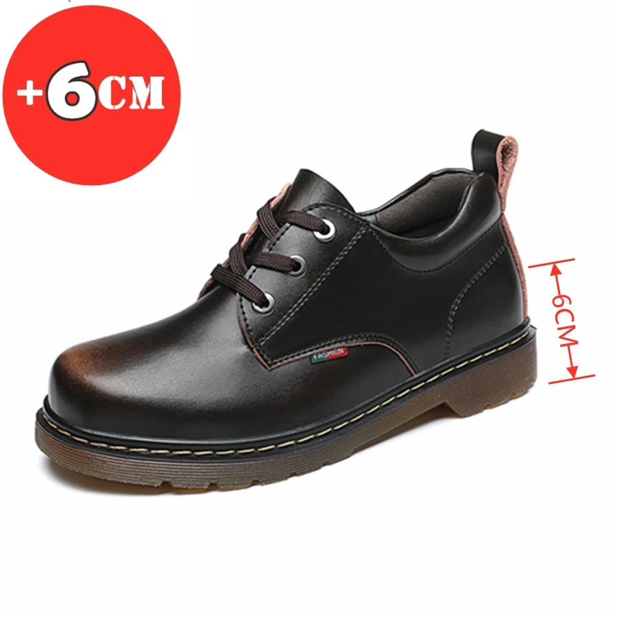 Mens Designer Genuine Leather Dress Shoes Comfortable Formal Work Shoes Men Elevator Shoes Height Increase Shoes Large Size 48
Mens Designer Genuine Leather Dress Shoes Comfortable Formal Work Shoes Men Elevator Shoes Height Increase Shoes Large Size 48