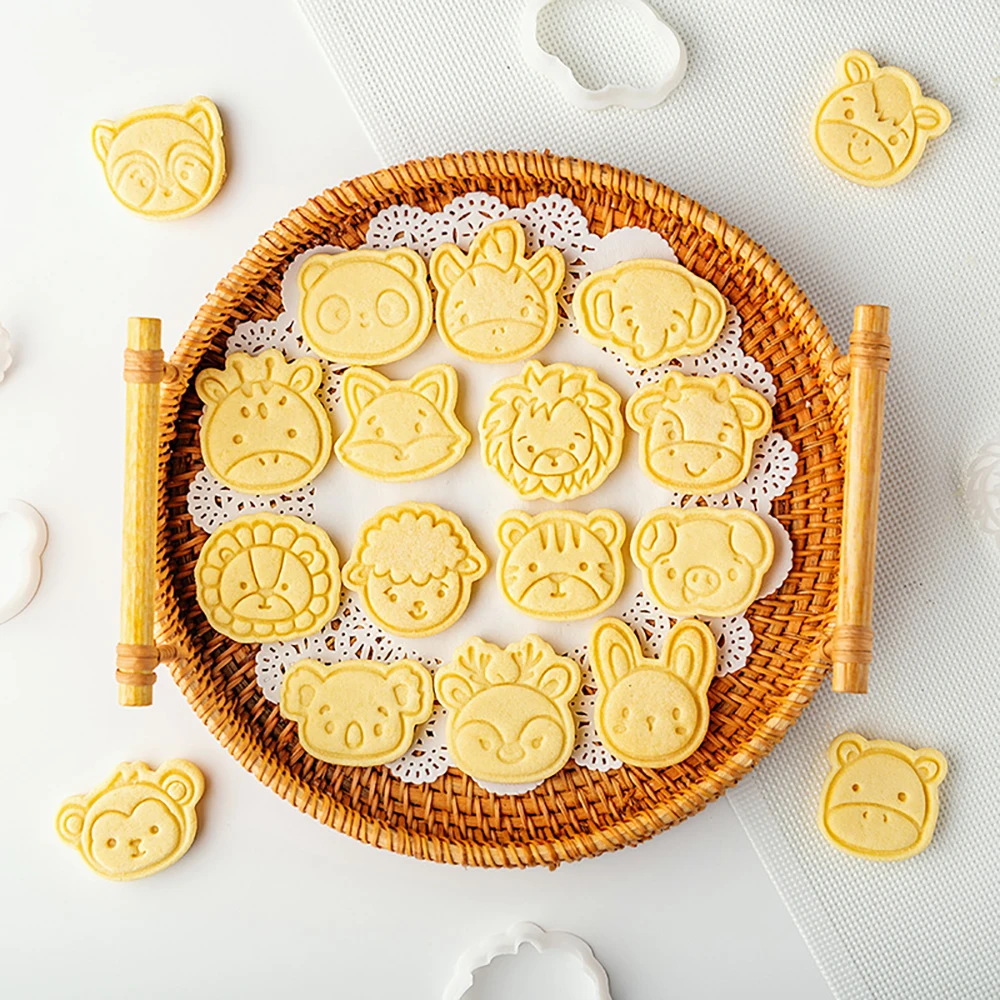 Cute Animal Cookie Plunger Cutters Fondant Cake Mold Biscuit Sugarcraft Cake Decorating Tools
Cute Animal Cookie Plunger Cutters Fondant Cake Mold Biscuit Sugarcraft Cake Decorating Tools
