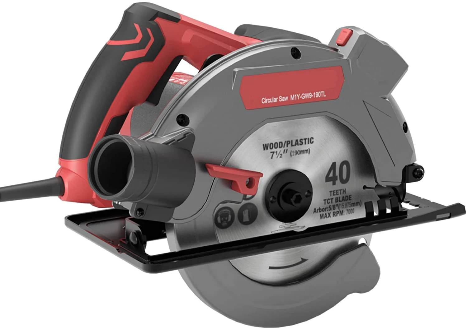 1500W Circular Saw Corded Power Saw With Laser Guide 2 Blades For Woodworking Construction Renovation Cutting Wood Steel Plastic
1500W Circular Saw Corded Power Saw With Laser Guide 2 Blades For Woodworking Construction Renovation Cutting Wood Steel Plastic
