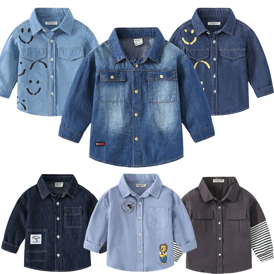 Children's Autumn Denim Jacket For Boys Fashion Coats Children Clothing Autumn Baby Girls Clothes Outerwear Cartoon Jean Jackets
Children's Autumn Denim Jacket For Boys Fashion Coats Children Clothing Autumn Baby Girls Clothes Outerwear Cartoon Jean Jackets