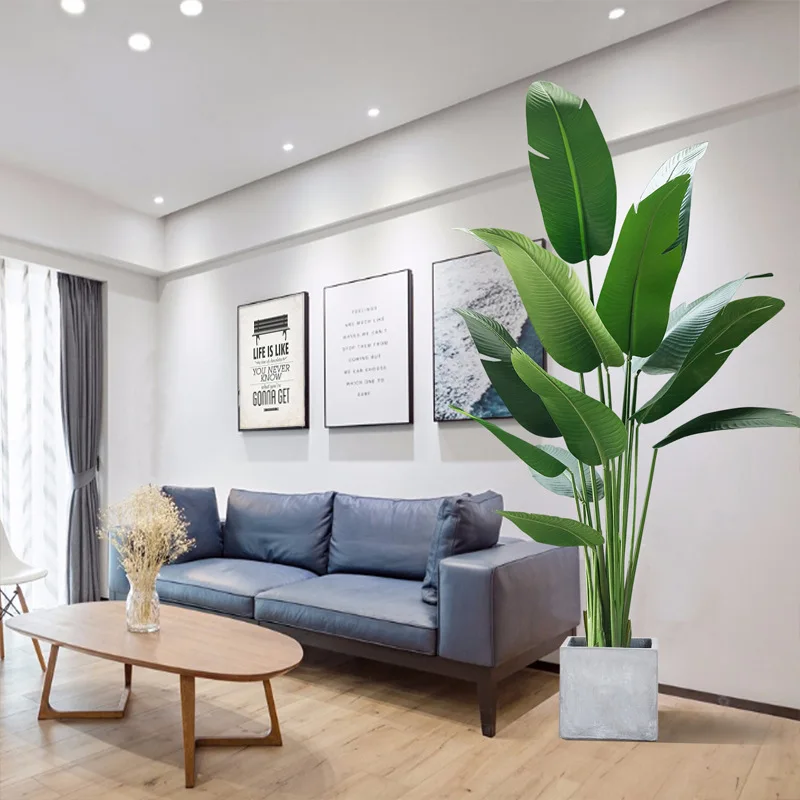 Nordic Floor Large Plants Vases Simulation Green Tree Bonsai Plant Pot Traveler Banana Potted Home Decoration Room Ornaments
Nordic Floor Large Plants Vases Simulation Green Tree Bonsai Plant Pot Traveler Banana Potted Home Decoration Room Ornaments