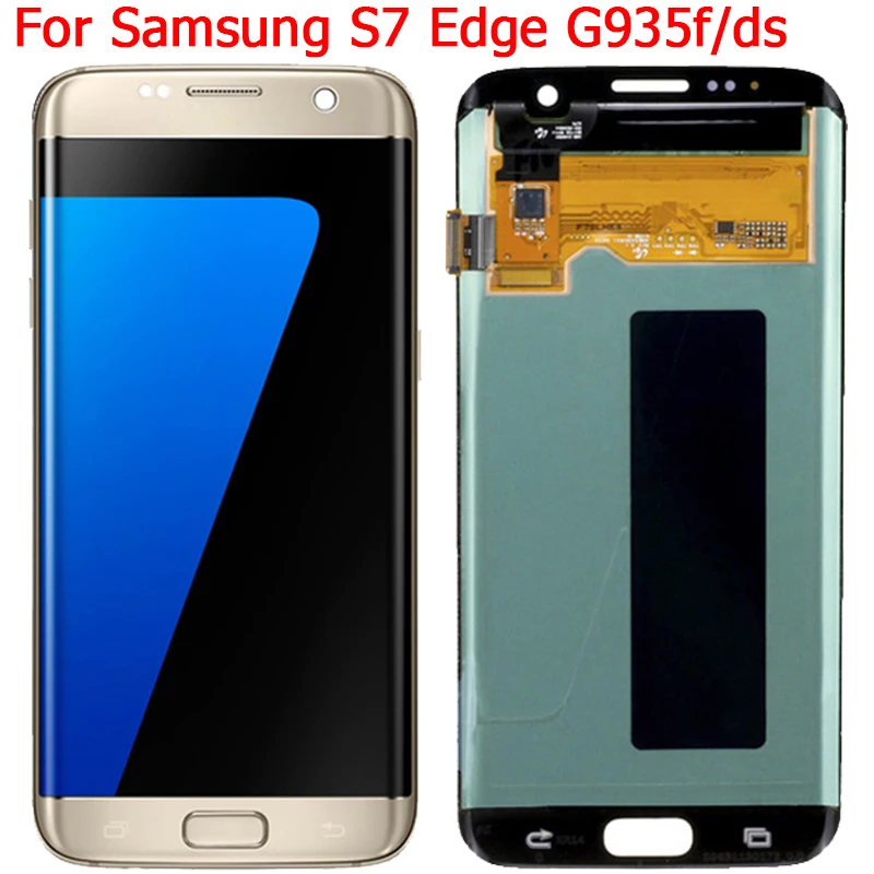 New Original S7Edge LCD For Samsung Galaxy S7 Edge G935F Display LCD Touch Screen With Frame 5.5" Display Parts
New Original S7Edge LCD For Samsung Galaxy S7 Edge G935F Display LCD Touch Screen With Frame 5.5" Display Parts
