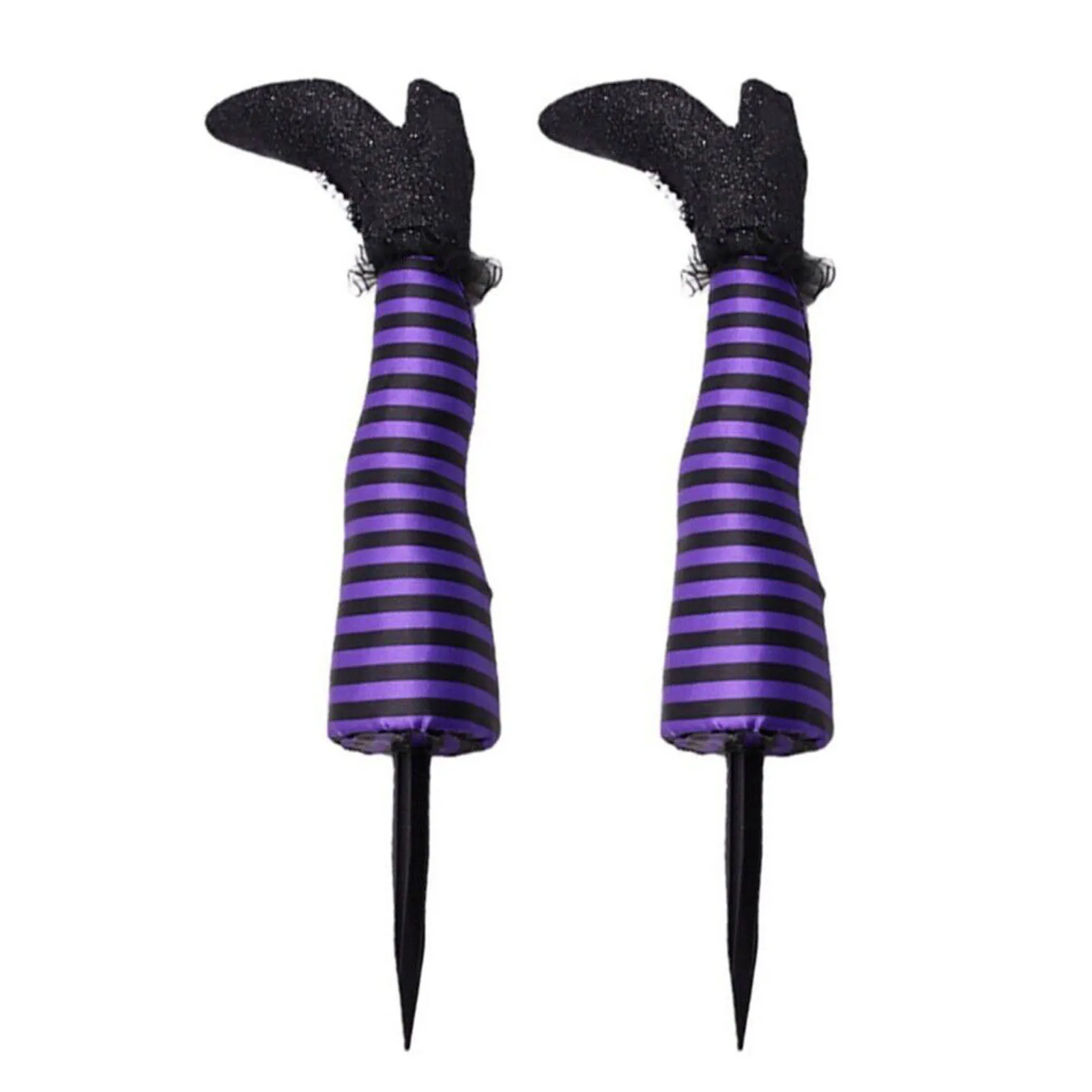 2pcs Halloween Evil Witch Legs Prosthetic Ornament Outdoor Yard Garden Patio Lawn Stake Halloween Party Decoration Props
2pcs Halloween Evil Witch Legs Prosthetic Ornament Outdoor Yard Garden Patio Lawn Stake Halloween Party Decoration Props
