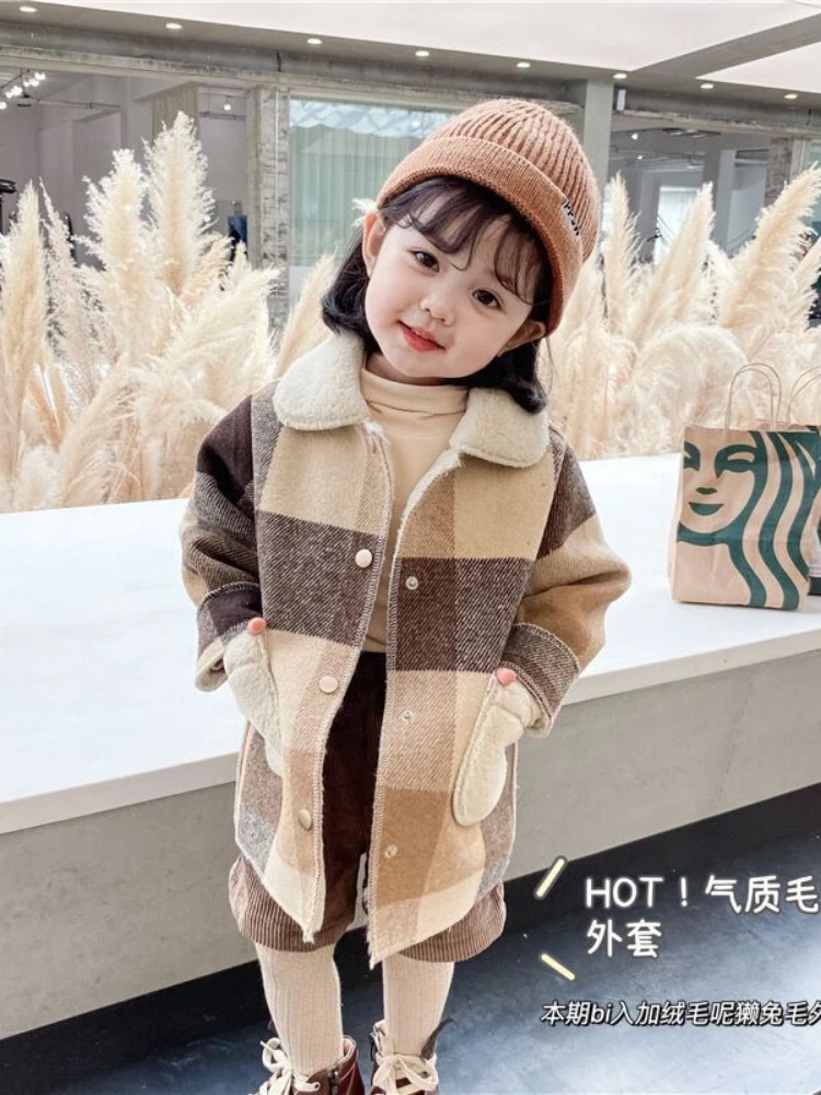 80-130 Cm Winter Girls Long Thick Warm Plaid Fleece Coat Baby Kids Children Clothes Jacket Outerwear Winter Outerwear & Coats
80-130 Cm Winter Girls Long Thick Warm Plaid Fleece Coat Baby Kids Children Clothes Jacket Outerwear Winter Outerwear & Coats